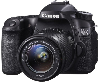 Aparat Canon EOS 70D + 18-55 IS STM